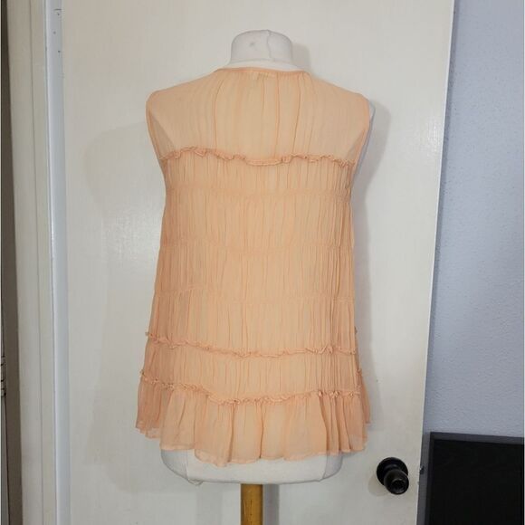 Anthropologie floreat calla lace up blouse - Picture 4 of 11